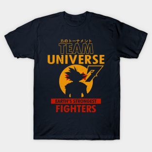 Japanese Anime Manga Superhero Warrior Fighters Team T-Shirt